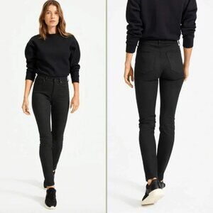 Everlane Denim The High Rise Ankle Legs Skinny Black Jean